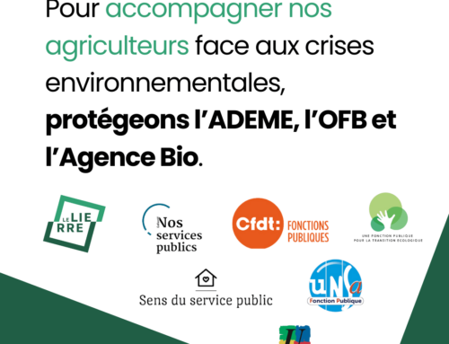 Tribune: Pour accompagner nos agriculteurs face aux crises environnementales, protégeons l’ADEME, l’OFB et l’Agence Bio