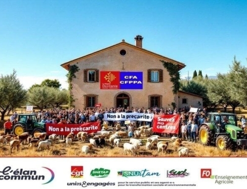 Nos centres de formation, les CFPPA et CFA d’occitanie sont en danger. PETITION