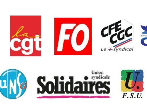 « PAY TRANSPARENCY » Courrier intersyndical adressé au Président